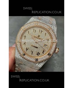 Royal Oak 15400 Iced Out Super Clone Edition 7 Super Clone Watch 