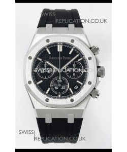 Royal Oak Chrono 26240 Black Dial Super Clone Watch 