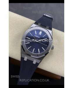 Royal Oak 15510 41mm Blue Dial Super Clone Watch 
