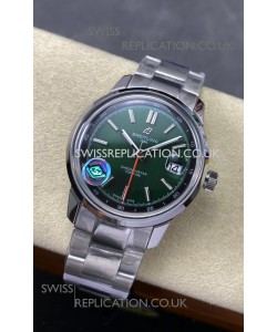Top Time B31 38mm Green Dial Steel Strap Super Clone Watch 