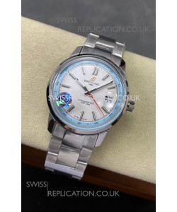 Top Time B31 38mm White Dial Steel Strap Super Clone Watch 