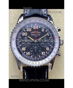 Breitling Navitimer B02 Stainless Grey Dial Swiss Replica Watch 