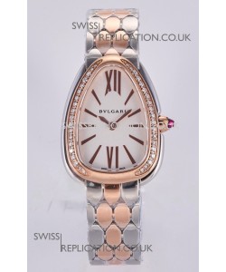 Serpenti Seduttori in Two Tone Rose Gold Casing Super Clone Watch