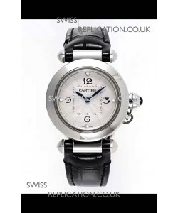 Pasha De Cartier Steel Casing Watch 30MM Super Clone Watch 