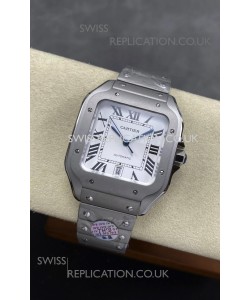 Cartier Santos Titanium 42MM Super Clone Watch (Full Box Set) 