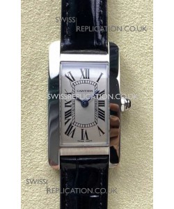 Cartier Tank Americaine Swiss Quartz 19mm Steel Casing Swiss Replica Watch 