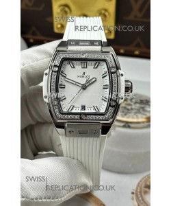 Hublot Spirit of Big Bang Steel Case White Dial 39MM Super Clone Watch 
