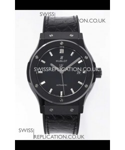 Hublot Classic Fusion Ceramic Casing Black Dial Super Clone Watch 42MM