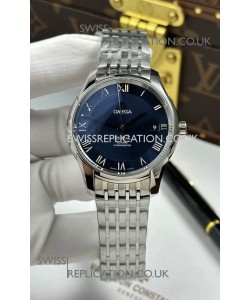 Omega De Ville Co-Axial Chronometer 41MM Blue Dial Super Clone Watch 