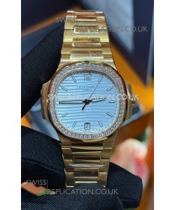 Patek Philippe Nautilus 7118/1200R-010 35MM Tiffany Blue Super Clone Watch 