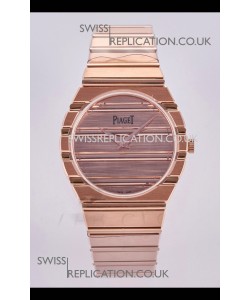 Piaget Polo 79 Rose Gold Case/Pink Dial 39MM Super Clone Watch 