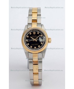 Rolex DateJust Two Tone Lady's Replica Watch