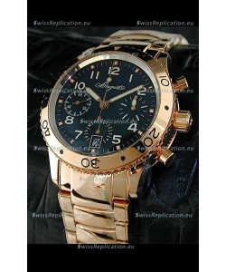 Breguet Aeronavale Swiss Replica Watch in Pink Gold
