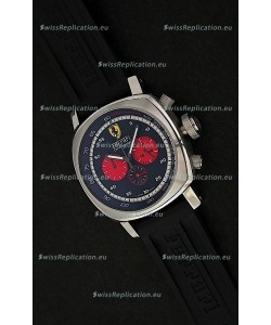 Ferrari Chronograph Japanese Replica Watch in Black Dial