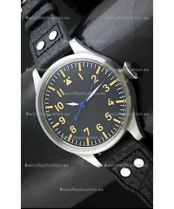 IWC Vintage Big Pilot Swiss Replica Watch in Stainless Steel Casing