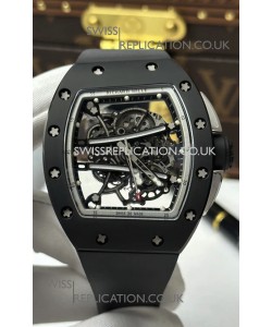 Richard Mille RM61-01 Black Ceramic FREE SPRUNG MVMNT Super Clone Watch