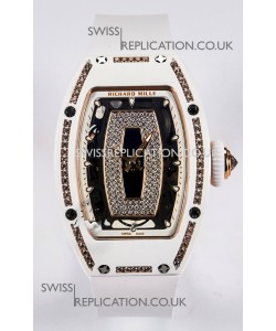 Richard Mille RM007 White Ceramic Automatic Super Clone Watch 