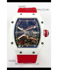 Richard Mille RM67-02 White NTPT 37 Grams CRMA7 Clone Movement 