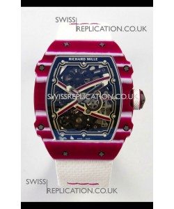 Richard Mille RM67-02 Red NTPT 37 Grams CRMA7 Clone Movement 