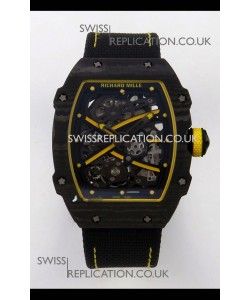 Richard Mille RM67-02 Black NTPT Velcro Strap CRMA7 Clone Movement 