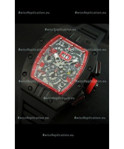 Richard Mille RM011 Filipe Massa PVD Casing Edition Swiss Replica Watch