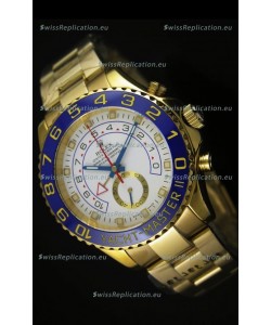Rolex Yachtmaster II Yellow Gold - 1:1 Ultimate Replica (Working Stopwatch)