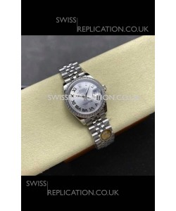 Rolex Super Clone Datejust 31MM Steel Dial Jubilee Super Clone Watch 