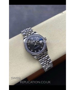 Rolex Super Clone Datejust 31MM Grey Dial Steel Case Super Clone Watch 