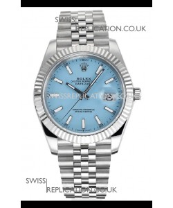 Rolex Datejust Cal.3235 Movement Tiffany Blue 41MM Super Clone Watch 