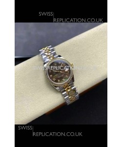 Rolex Super Clone Datejust 31MM Pearl Dial Yellow Gold Super Clone Watch 