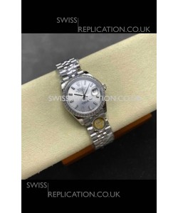 Rolex Super Clone Datejust 31MM Steel Dial Jubilee Super Clone Watch 