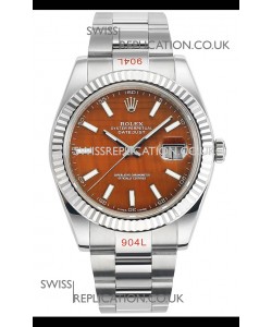 Rolex Datejust Cal.3235 Movement Tiger Dial 41MM Super Clone Watch 