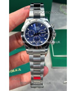 Rolex Daytona 126509 Blue Dial Stick Markers FREE SPRUNG MVMT Super Clone Watch 