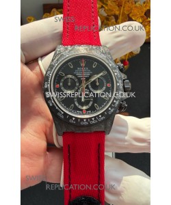 Rolex Daytona DiW Black Carbon Fiber Super Clone Watch 