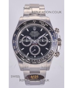 Rolex Daytona 126500 Black Dial Stick Markers FREE SPRUNG MVMT Super Clone Watch 
