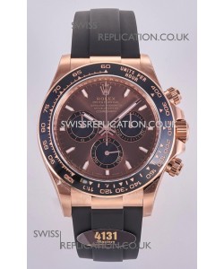 Rolex Daytona 126515 Brown Dial Stick Markers FREE SPRUNG MVMT Super Clone Watch 