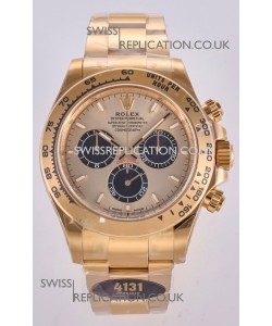 Rolex Daytona 126508 Yellow Gold FREE SPRUNG MVMT Super Clone Watch 