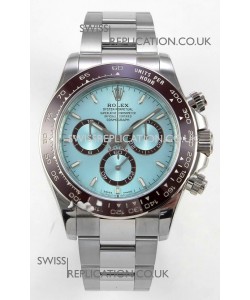 Rolex Daytona 126506 Ice Blue Stick Markers FREE SPRUNG MVMT Super Clone Watch 