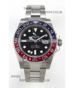 GMT Masters 126710BLRO Pepsi Cal.3285 FREE SPRUNG MVMNT Super Clone 
