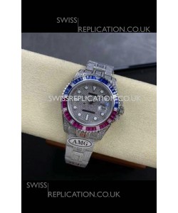 Rolex Submariner 116610 Iced Out Edition 2 Swiss Replica Watch 