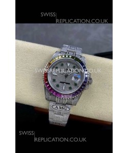Rolex Submariner 116610 Iced Out Edition 10 Swiss Replica Watch 