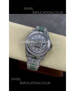 Rolex Submariner 116610 Iced Out Edition 14 Swiss Replica Watch 