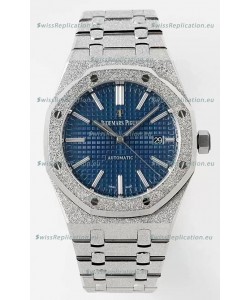 Audemars Piguet Royal Oak 15410BC 41MM Blue Dial 904L Steel CALIBRE 3120 Movement 1:1 Mirror Replica