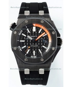 Audemars Piguet Royal Oak Offshore Ceramic 1:1 Ultimate Swiss Replica Watch Black Dial Cal.3102 Movement