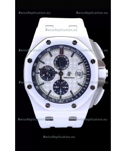 Audemars Piguet Royal Oak Offshore White Ceramic - Ultimate 1:1 3126 Movement