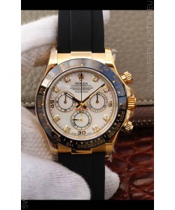 Rolex Cosmograph Daytona 116508 Yellow Gold Original Cal.4130 Movement - 904L Steel Watch
