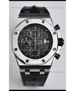 Audemars Piguet Royal Oak Offshore Grey Dial Chronograph 1:1 Mirror Replica Watch - 904L Steel 