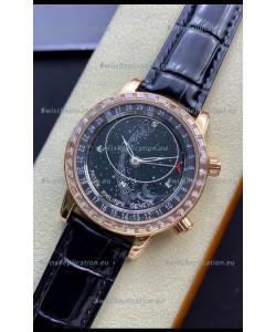Patek Philippe 6104R Grand Compilations Handwind Swiss Replica Watch - Diamonds Bezel