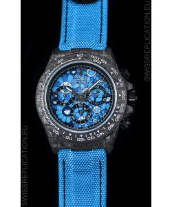Rolex Daytona CHRONUSART Forged Cabon Casing 1:1 Mirror Replica Multicolored Dial