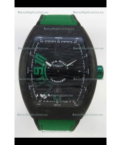 Franck Muller Super Clone Vanguard V45 Racing Carbon Watch in Nylon Strap